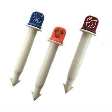 POP-UP THERMOMETER ROOD KIP/KALKOEN  50st/zak